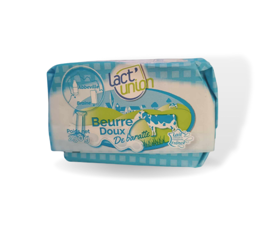 Beurre Doux de Baratte Moulé (Vendu au kg)