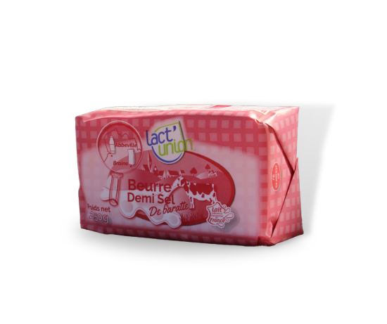 Beurre Demi-Sel de Baratte Moulé (Vendu au kg)