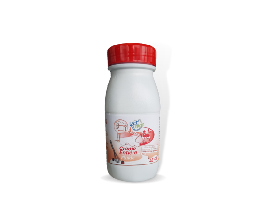 Crème entière 35% MG stérilisée UHT
